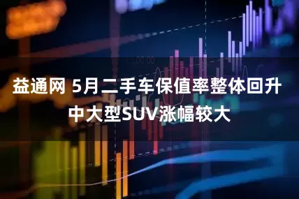 益通网 5月二手车保值率整体回升 中大型SUV涨幅较大